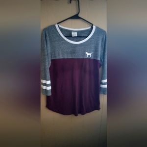 Pink Victoria Secret 2/4 tee